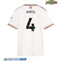 Maglie da calcio Arsenal Ben White #4 Terza Maglia Femminile 2025-26 Manica Corta